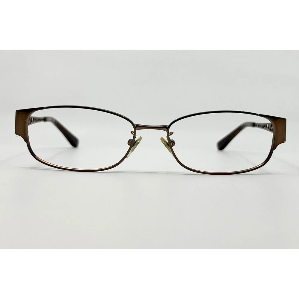 Sferoflex Eyeglasses Womens Brown Filigree Temple 2581 476 54-16-135